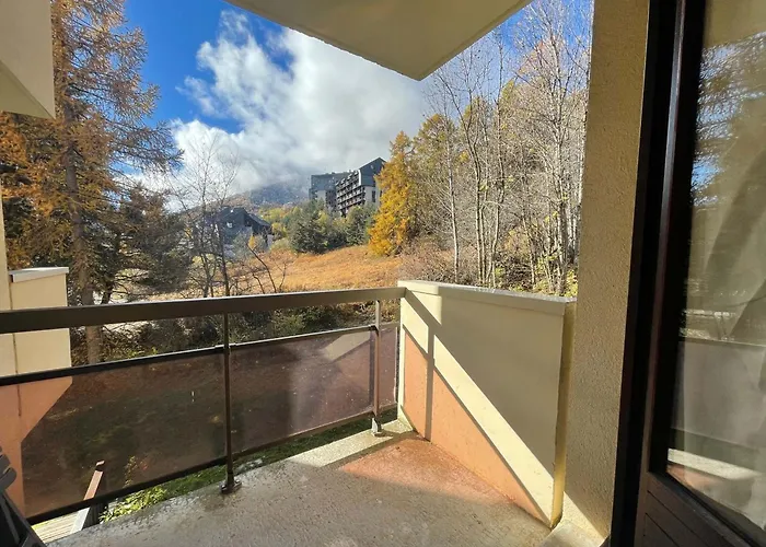 Cosy Avec Balcon A Pra-loup - Fr-1-165a-212 Apartment